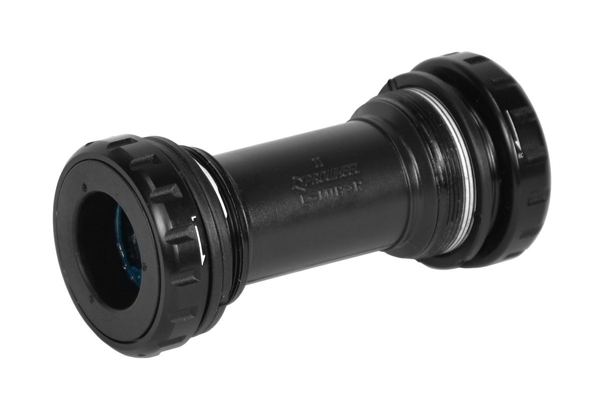 Каретка PROWHEEL MTB PW-MBB68+, BC1.37”X24T диаметр 24мм ось, черный